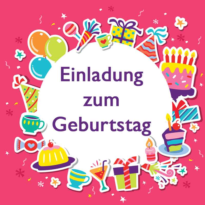geburtstag einladung
