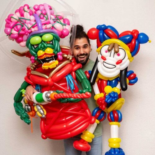 Ballonkünstler Hakan Eren