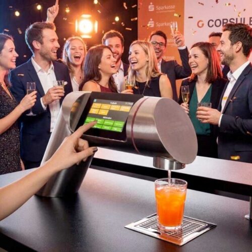 Profi Cocktail-Automat für Firmenevents