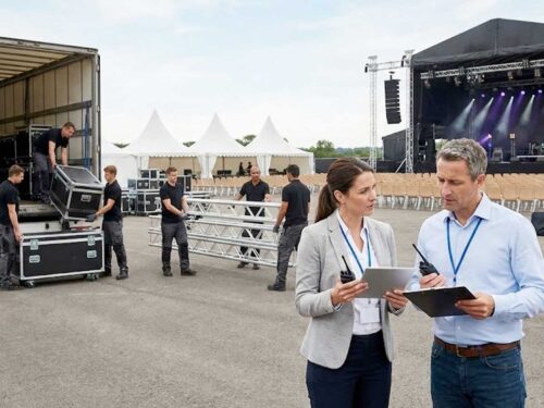 Eventplanung und Logistik