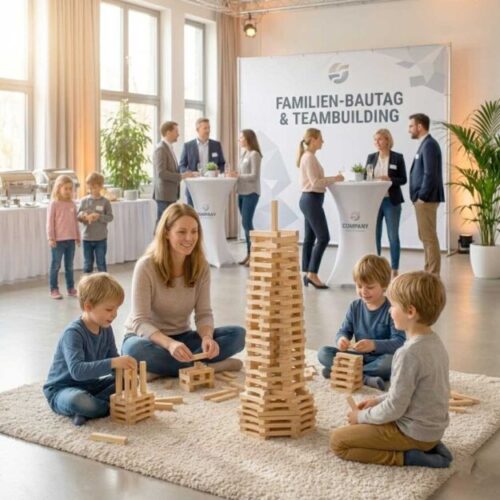 700 Holzbausteine für Bildung & Event